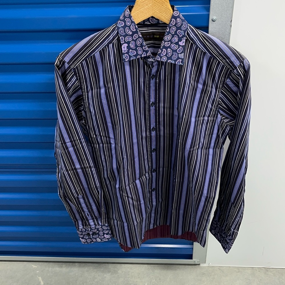 Etro Men’s Dress Shirt Size 38 (US 15)
Luxury shirt,